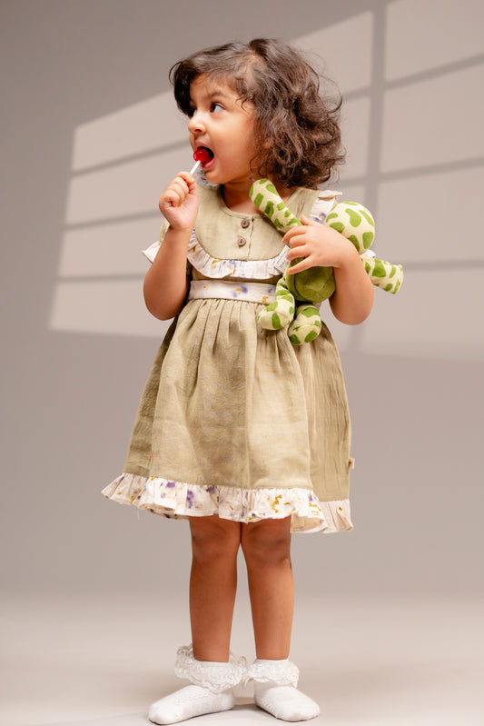 Lavender Picnic Dress